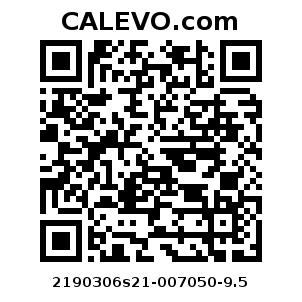 Calevo.com Preisschild 2190306s21-007050-9.5