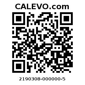 Calevo.com pricetag 2190308-000000-5