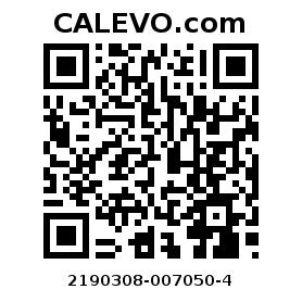 Calevo.com pricetag 2190308-007050-4