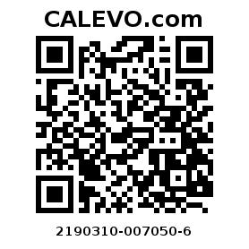 Calevo.com Preisschild 2190310-007050-6