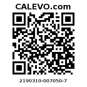 Calevo.com Preisschild 2190310-007050-7