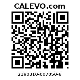 Calevo.com pricetag 2190310-007050-8