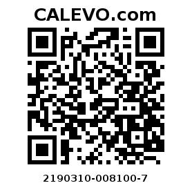 Calevo.com Preisschild 2190310-008100-7