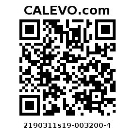 Calevo.com Preisschild 2190311s19-003200-4