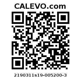 Calevo.com Preisschild 2190311s19-005200-3