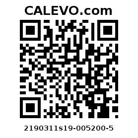 Calevo.com Preisschild 2190311s19-005200-5