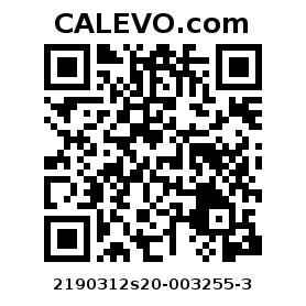 Calevo.com Preisschild 2190312s20-003255-3
