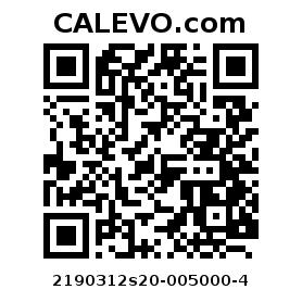 Calevo.com Preisschild 2190312s20-005000-4