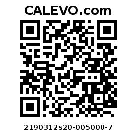 Calevo.com Preisschild 2190312s20-005000-7