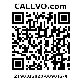Calevo.com Preisschild 2190312s20-009012-4