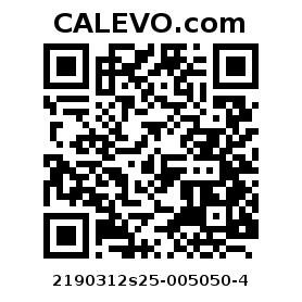 Calevo.com pricetag 2190312s25-005050-4