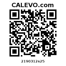 Calevo.com pricetag 2190312s25