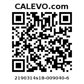 Calevo.com Preisschild 2190314s18-009040-6