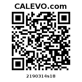 Calevo.com pricetag 2190314s18