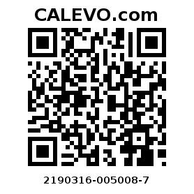 Calevo.com Preisschild 2190316-005008-7