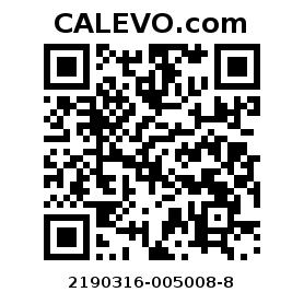 Calevo.com Preisschild 2190316-005008-8