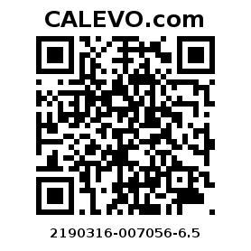 Calevo.com Preisschild 2190316-007056-6.5
