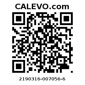 Calevo.com Preisschild 2190316-007056-6