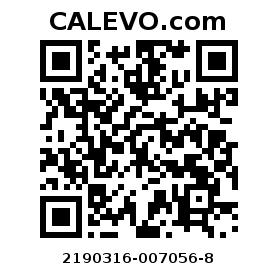 Calevo.com Preisschild 2190316-007056-8