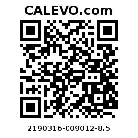 Calevo.com Preisschild 2190316-009012-8.5