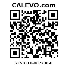Calevo.com Preisschild 2190318-007230-8