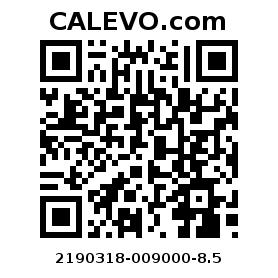 Calevo.com Preisschild 2190318-009000-8.5