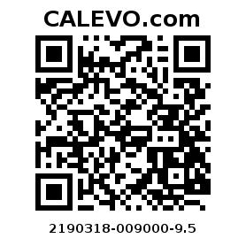 Calevo.com Preisschild 2190318-009000-9.5