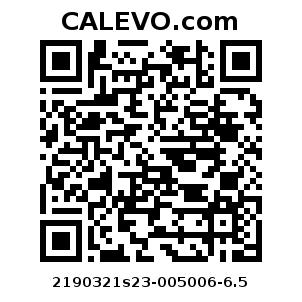 Calevo.com Preisschild 2190321s23-005006-6.5