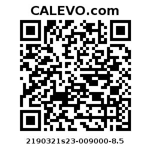 Calevo.com Preisschild 2190321s23-009000-8.5