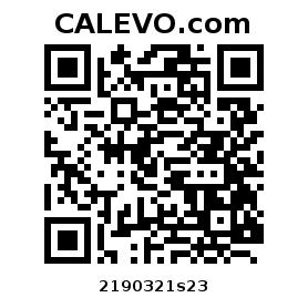 Calevo.com pricetag 2190321s23