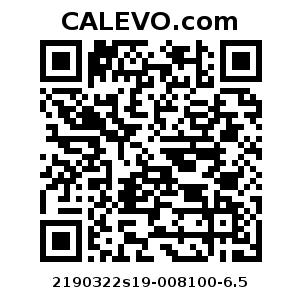 Calevo.com Preisschild 2190322s19-008100-6.5
