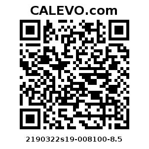 Calevo.com Preisschild 2190322s19-008100-8.5
