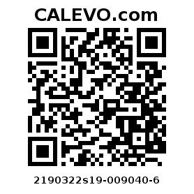 Calevo.com Preisschild 2190322s19-009040-6