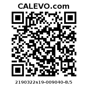 Calevo.com Preisschild 2190322s19-009040-8.5