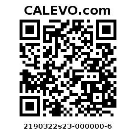 Calevo.com Preisschild 2190322s23-000000-6