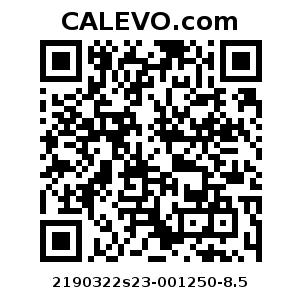 Calevo.com Preisschild 2190322s23-001250-8.5