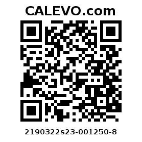 Calevo.com Preisschild 2190322s23-001250-8