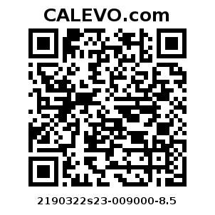 Calevo.com Preisschild 2190322s23-009000-8.5