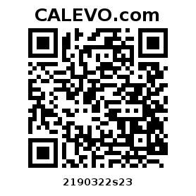 Calevo.com Preisschild 2190322s23