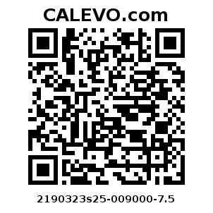 Calevo.com Preisschild 2190323s25-009000-7.5