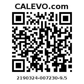 Calevo.com Preisschild 2190324-007230-9.5