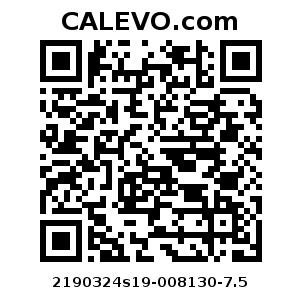 Calevo.com Preisschild 2190324s19-008130-7.5