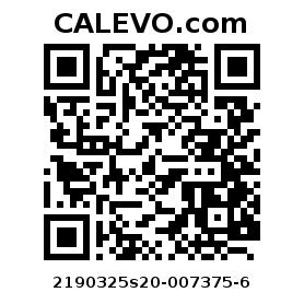 Calevo.com pricetag 2190325s20-007375-6