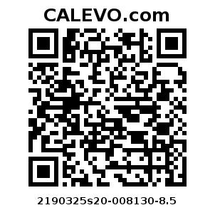 Calevo.com pricetag 2190325s20-008130-8.5