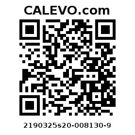 Calevo.com pricetag 2190325s20-008130-9
