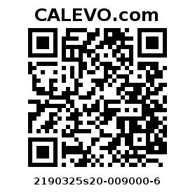 Calevo.com pricetag 2190325s20-009000-6