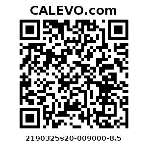 Calevo.com Preisschild 2190325s20-009000-8.5