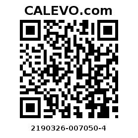 Calevo.com pricetag 2190326-007050-4