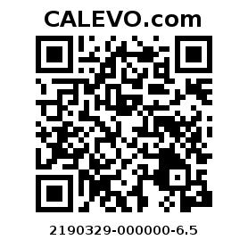 Calevo.com Preisschild 2190329-000000-6.5