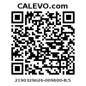 Calevo.com Preisschild 2190329n26-009600-8.5